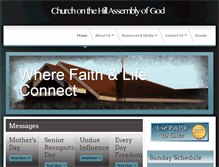 Tablet Screenshot of churchonthehill-ag.com